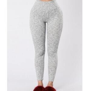 SOLD Fashion Nova Women's Grey Legging